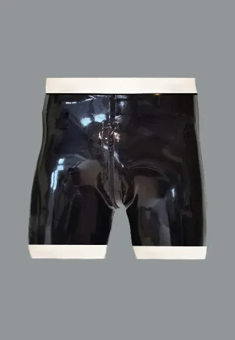 Pouch Boxer Pouch - Rubber Latex Pouch Front Thru Zip