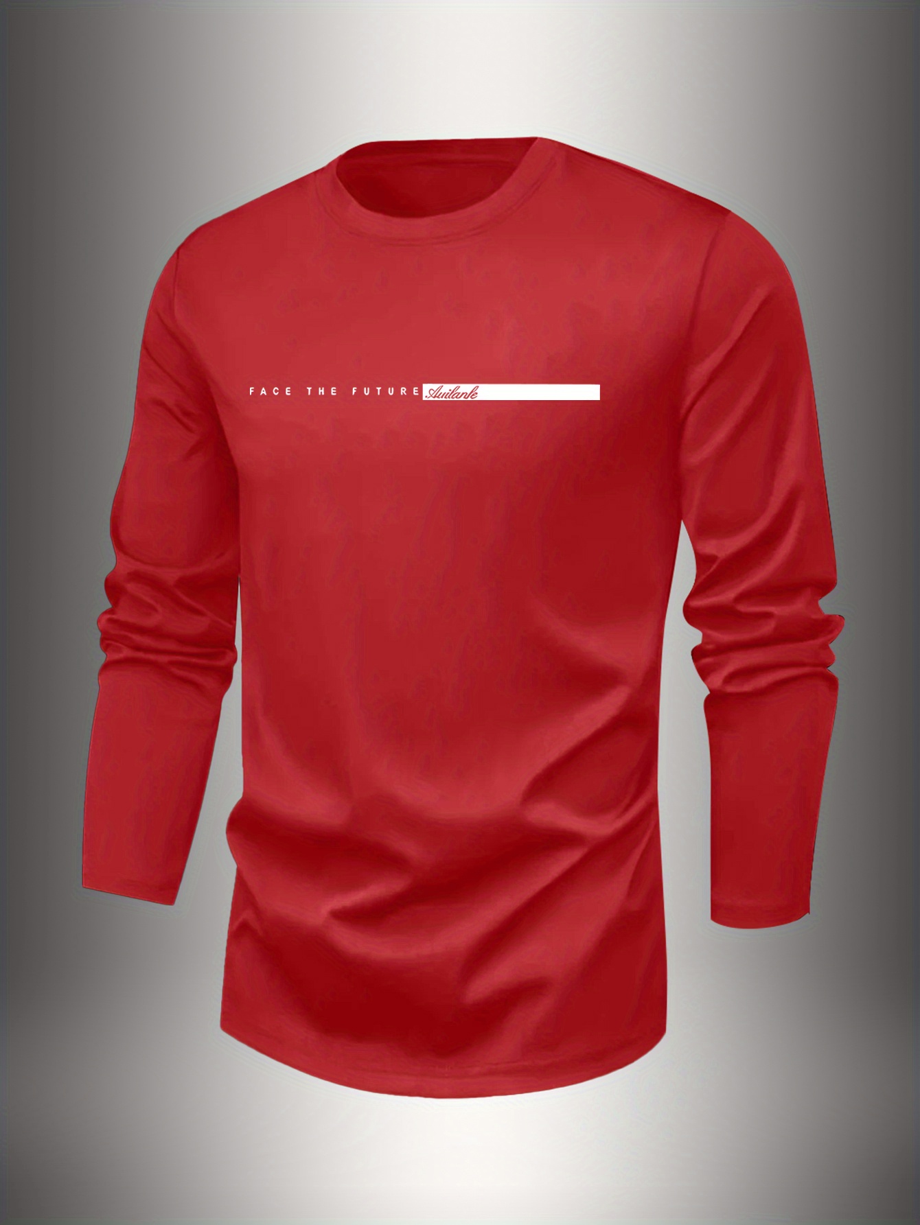 Undershirt Crew Neck - 100 COTTONMen Crew Neck Long Sleeve