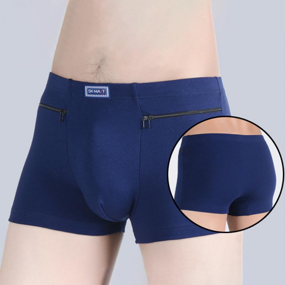 Men's Pockets Underwear Anti-t - Boxer Brief Pack Cotton review and price