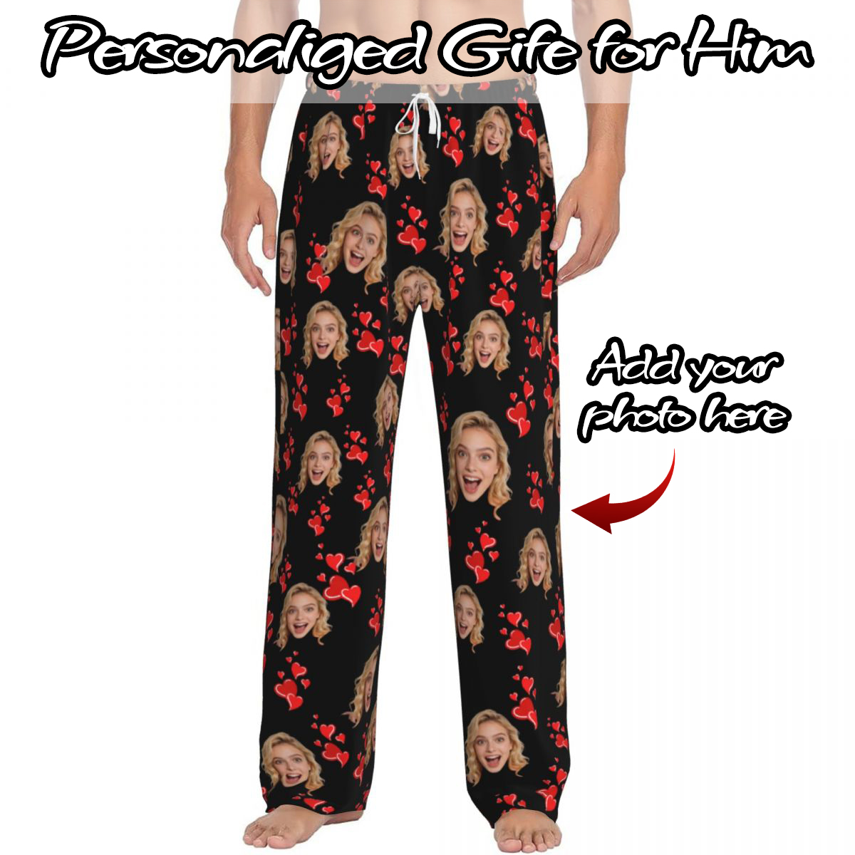 Personalized Facial Photo Cust - Thermal Long John review and price