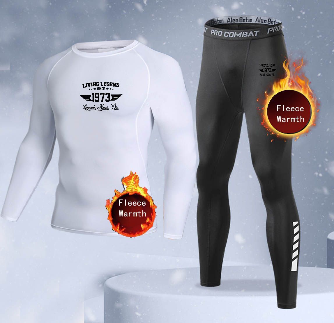 New 2-pieces Winter Warm Men U - Thermal Long John review and price