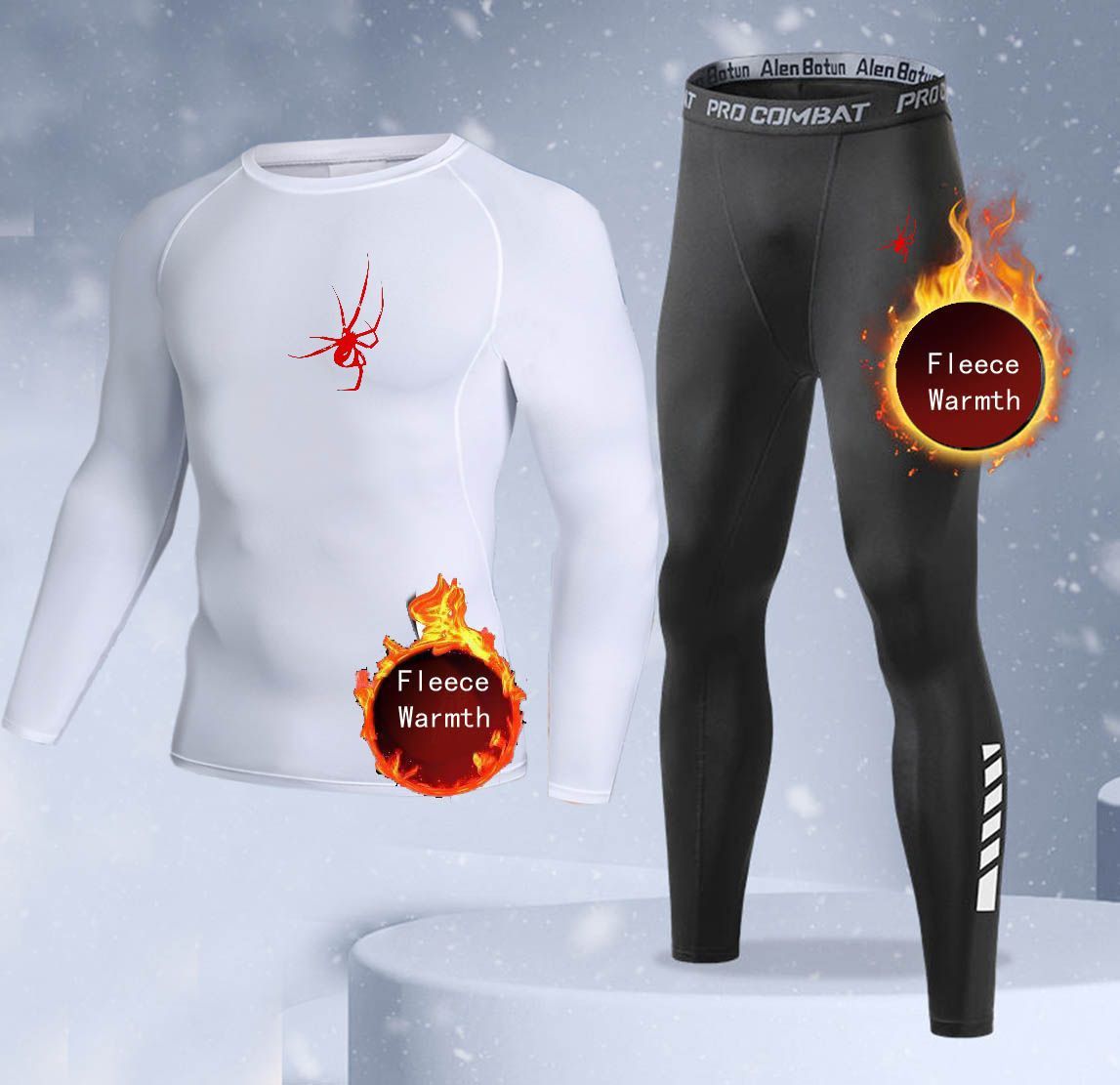 New 2-pieces Winter Warm Men U - Thermal Long John review and price