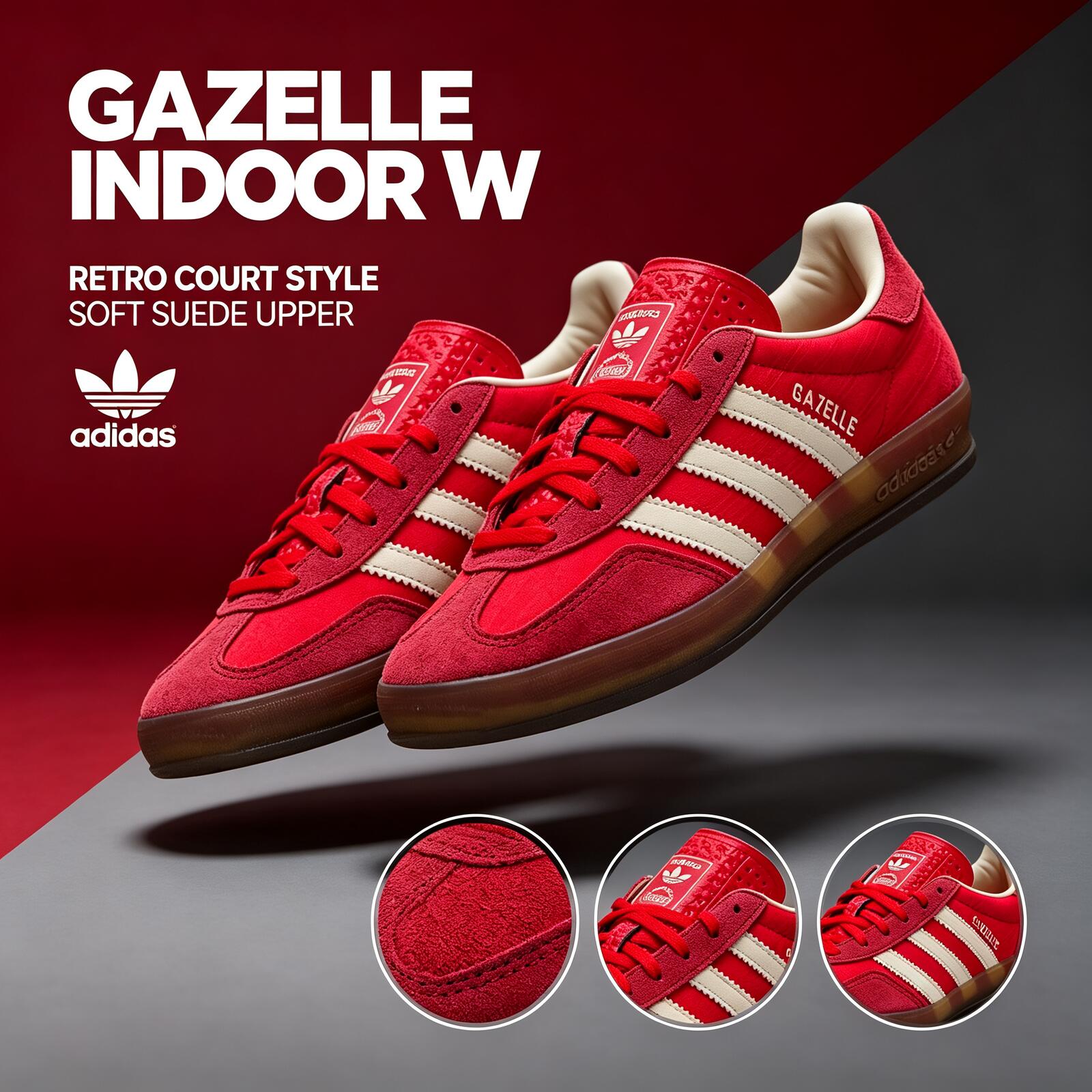 Adidas GAZELLE INDOOR W  JS141 - Adidas Shoes Gazelle review and price