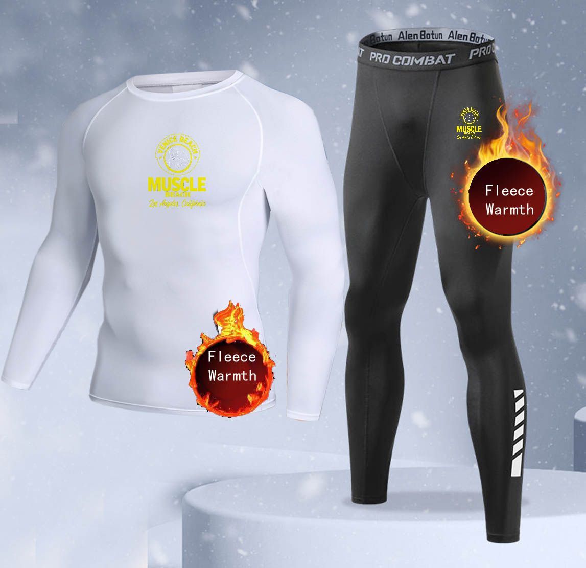 New 2-pieces Winter Warm Men U - Thermal Long John review and price