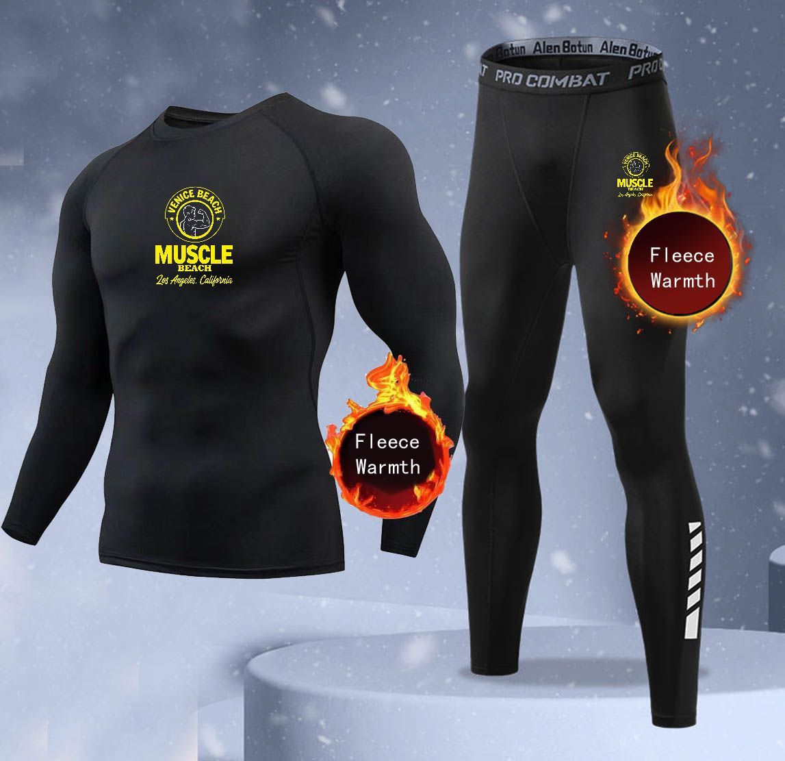 New 2-pieces Winter Warm Men U - Thermal Long John review and price