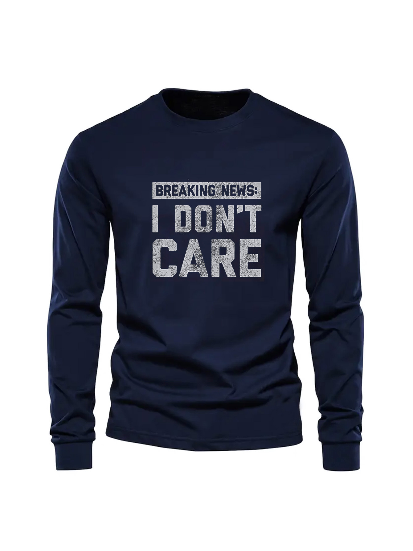 100 COTTONMen Crew Neck Long S - Undershirt Crew Neck review and price