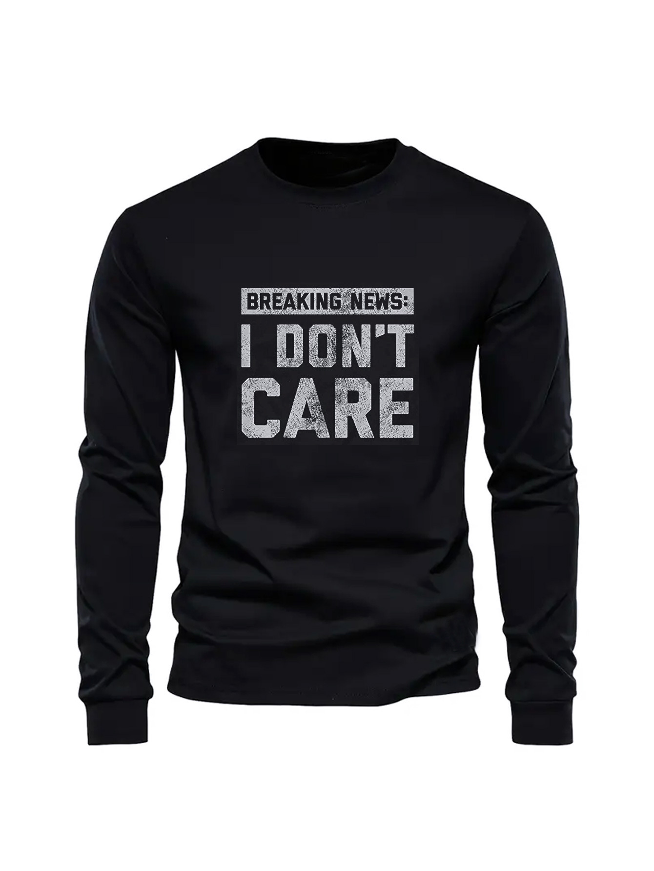 100 COTTONMen Crew Neck Long S - Undershirt Crew Neck review and price