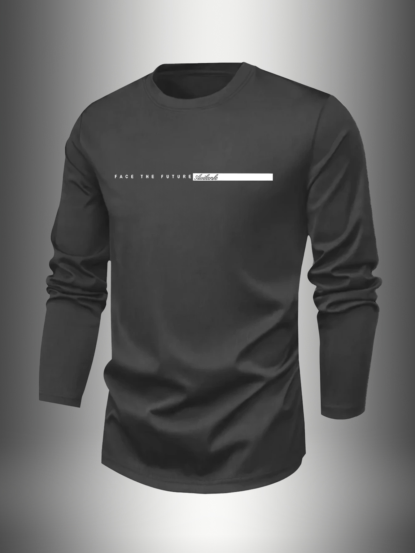 100 COTTONMen Crew Neck Long S - Undershirt Crew Neck review and price