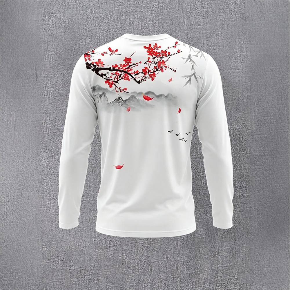 Chinese Style Ink Plum Blossom - Base Layer Top review and price