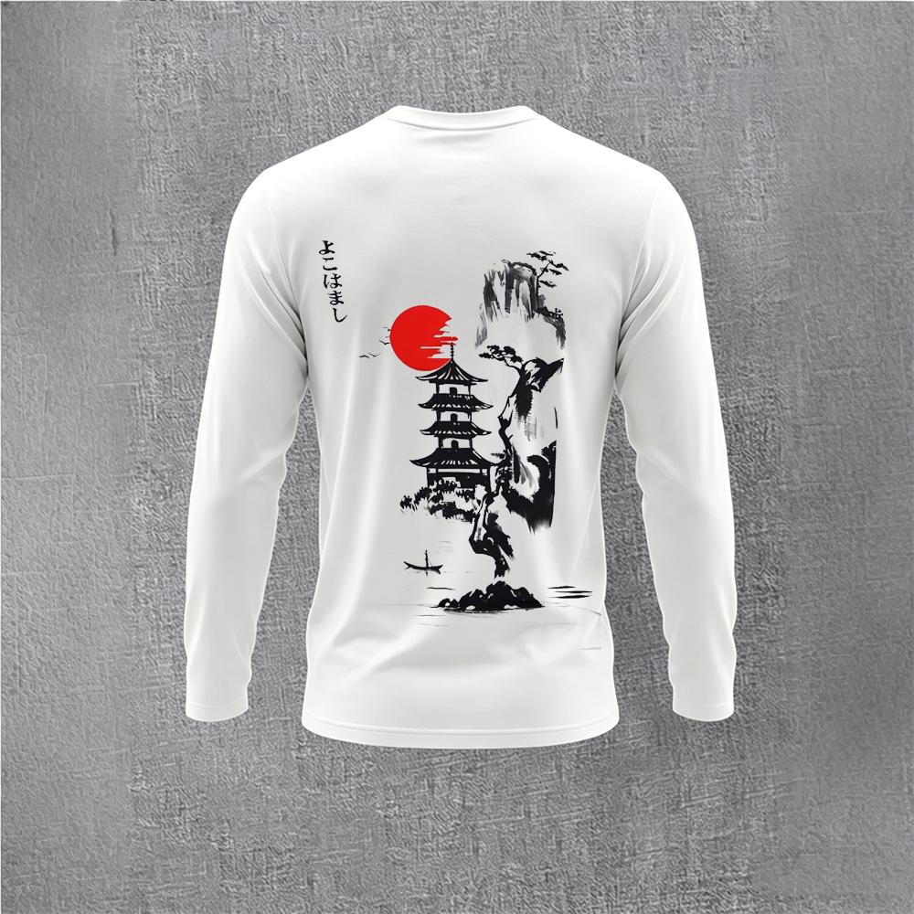 Chinese Style Ink Plum Blossom - Base Layer Top review and price