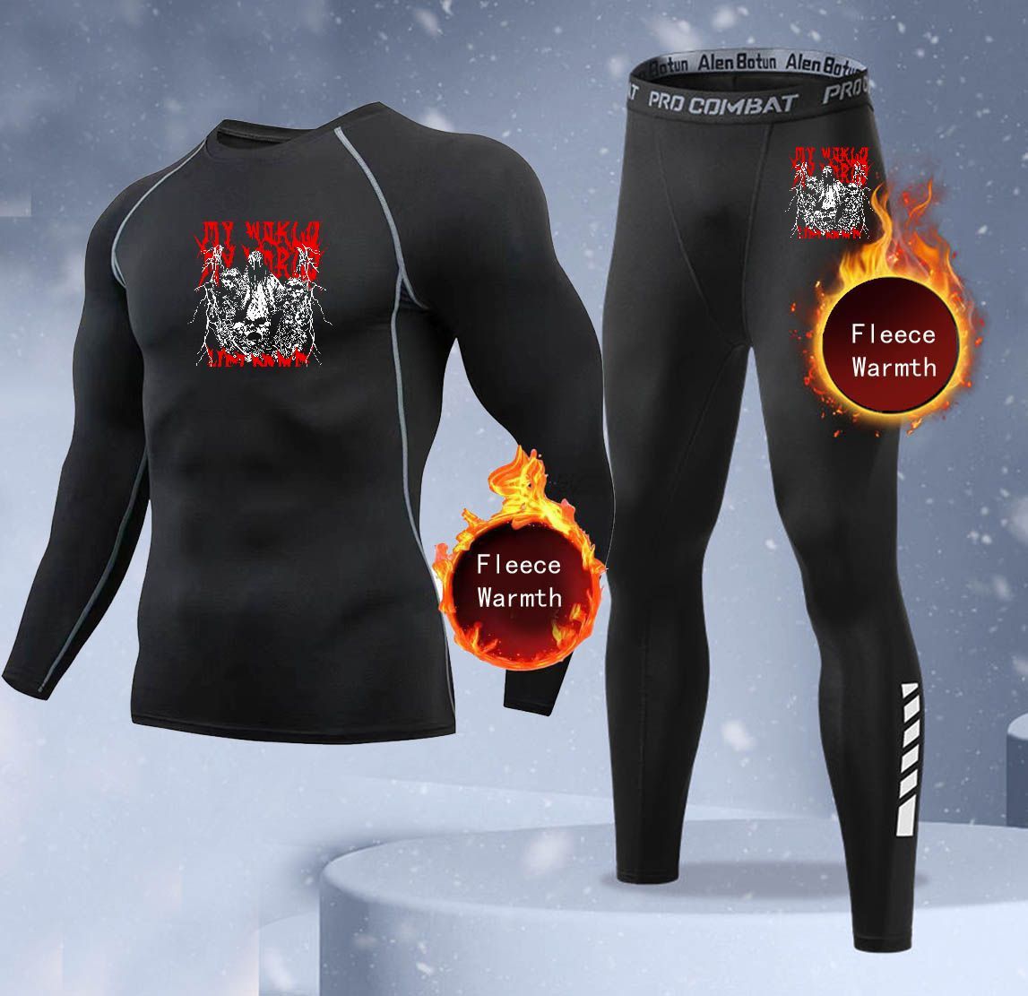 New 2-pieces Winter Warm Men U - Thermal Long John review and price