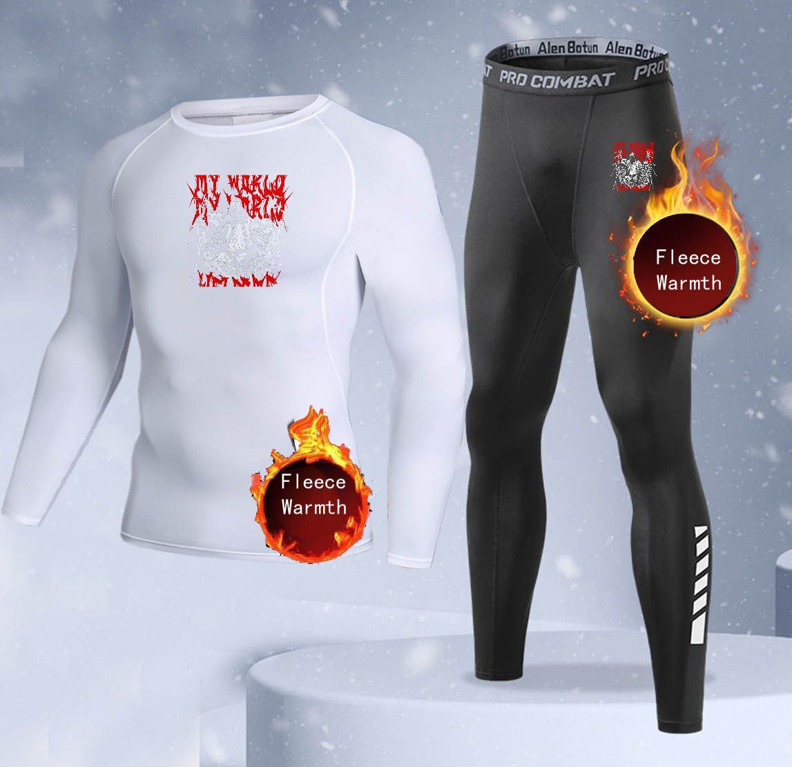 New 2-pieces Winter Warm Men U - Thermal Long John review and price