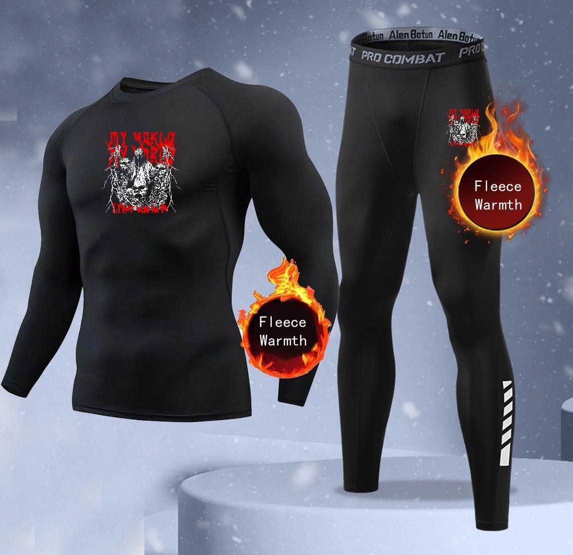 New 2-pieces Winter Warm Men U - Thermal Long John review and price